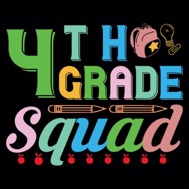 Back to school t-shirt design file