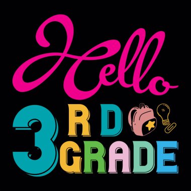 Back to school t-shirt design file