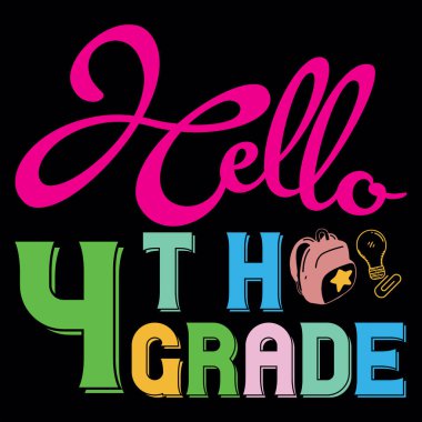 Back to school t-shirt design file