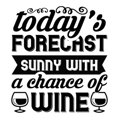 Wine quotes t-shirt design