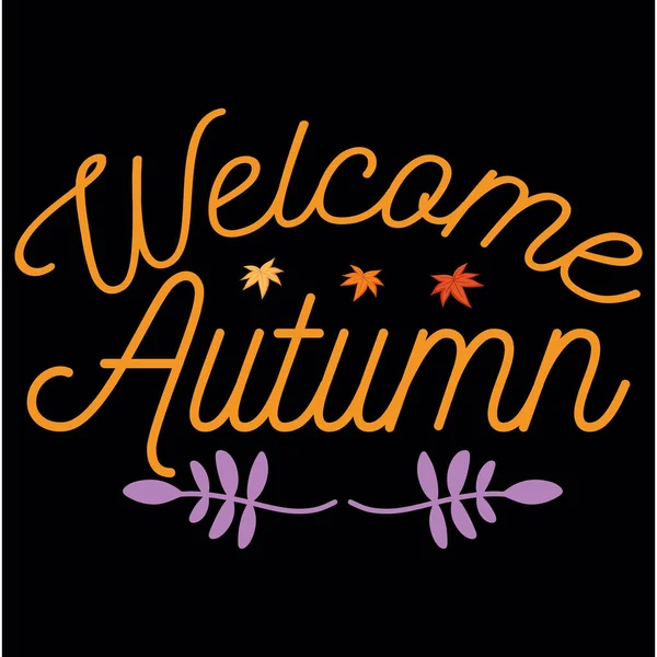 Autumn t-shirt  design vector file