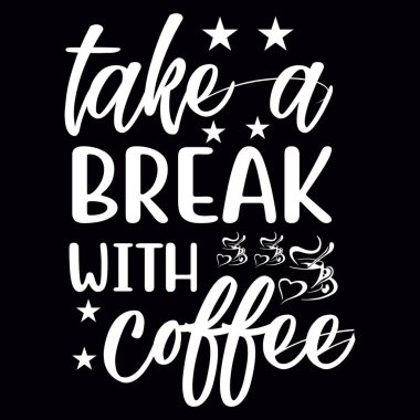 Coffee t-shirt design file