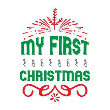 Noel tişörtü tasarım dosyası