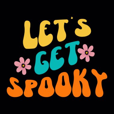 Halloween wavy t-shirt design file