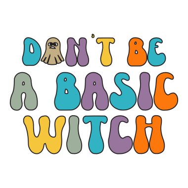 Halloween wavy t-shirt design file