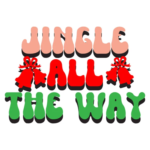 Retro christmas t-shirt design