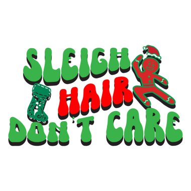 Retro christmas t-shirt design