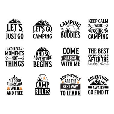 Kamp tişörtü dizaynı 