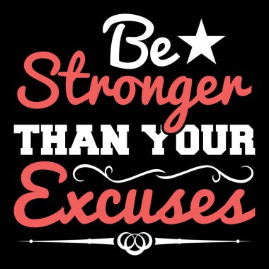 Motivasyon tişörtü tasarımı 