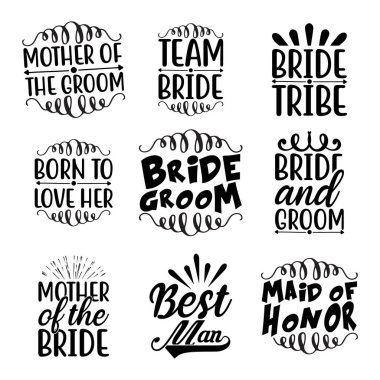 düğün tişörtü tasarım paketi