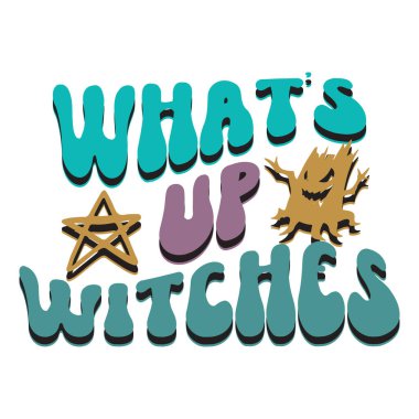 Retro Cadılar Bayramı tişörtü tasarımı