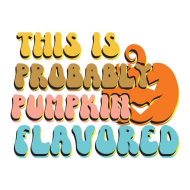 Retro Cadılar Bayramı tişörtü tasarımı