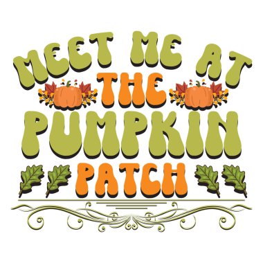 Balkabağı tişört tasarımı, sonbahar tırnak tasarımı