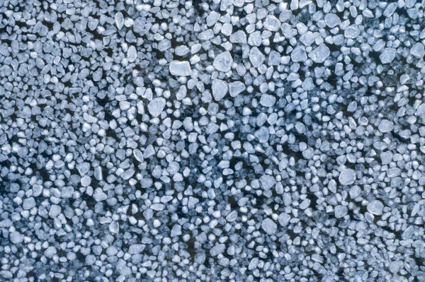 Абстрактна Текстура Розбитого Білого Льоду Темної Води Вид Дрона Фон — стокове фото