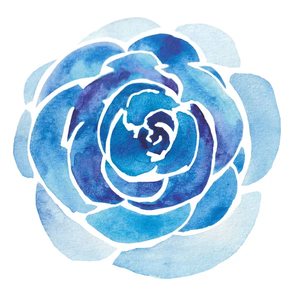 Акварельна Ілюстрація Зображенням Трояндових Квітів Листя Вінка Рамка Віньєтка Святкових — стокове фото