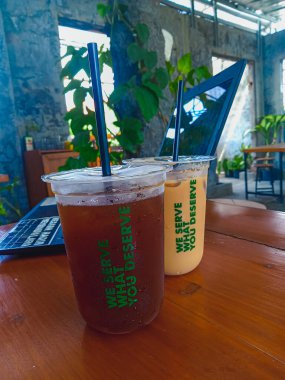 Doğayla iç içe kahve zamanı..