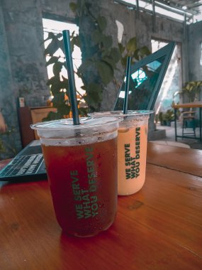 Doğayla iç içe kahve zamanı..