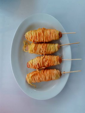 çeşitli geleneksel Java yemekleri