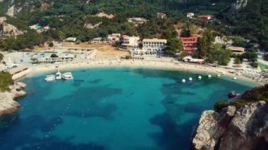 Yunanistan 'da harika bir yer. Korfu 