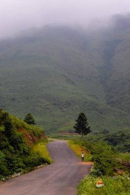 Dağların güzel manzarası