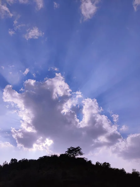 Όμορφος Ουρανός Σύννεφα Φύση — Φωτογραφία Αρχείου