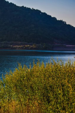 Göl manzarası çok güzel. doğa, arkaplan