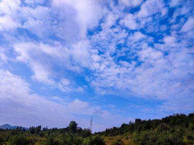Dağların güzel manzarası