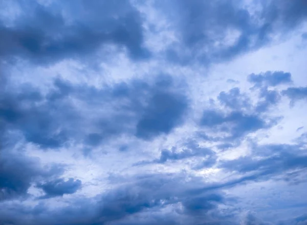 Beautiful Sky Clouds Background Blue — 스톡 사진