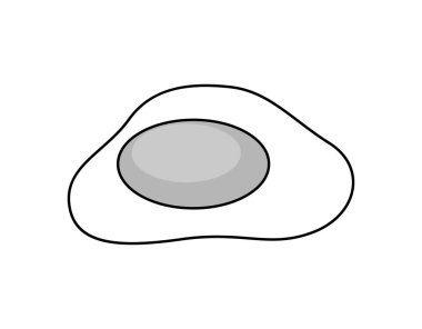 Çırpılmış yumurta izometrik tasarım ikonu. Vektör web illüstrasyonu. 3d renkli konsept