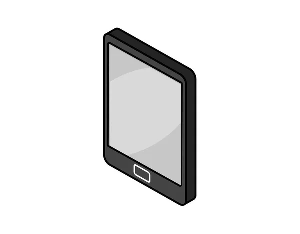 Tablet Isometric Design Icon 일러스트 — 스톡 벡터