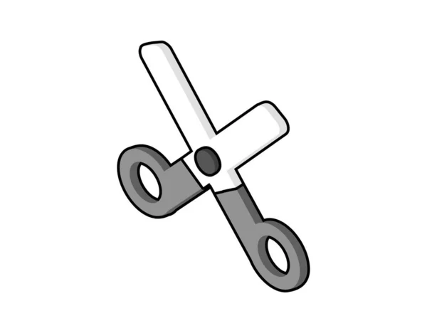 Scissors Isometric Design Icon 일러스트 스톡 일러스트레이션