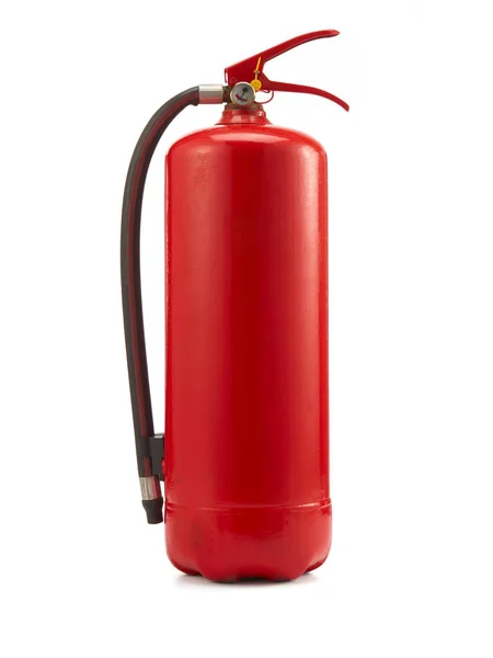 Yangın söndürücü, beyaz arkaplanda izole edilmiş.