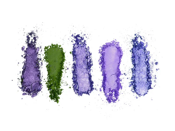 Kırık parlak renk parlak göz farları kozmetik güzellik örnekleri gibi.