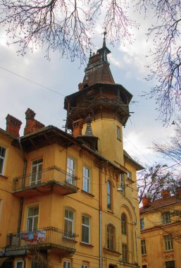 Prag 'da eski bir kasaba