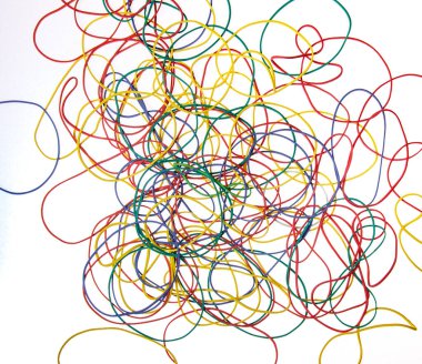 çok renkli kağıdın soyut arkaplanı