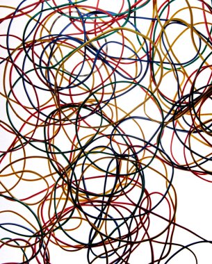 çok renkli satırların soyut arkaplanı