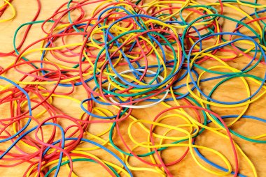 rengarenk başlıkların renkli arkaplanı