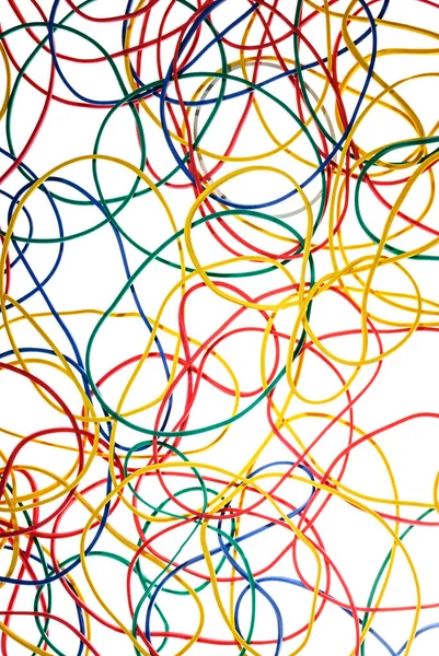 çok renkli kalemlerle soyut arkaplan