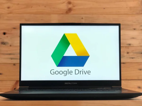 Malang Indonesia Junio 2022 Google Drive Logotipo Aplicación Que Muestra — Foto de Stock