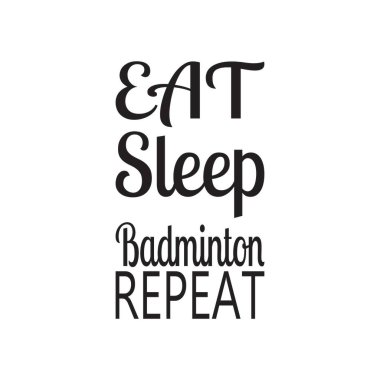 Ye uyku badminton Tekrar et mektubu