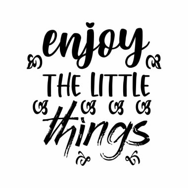 Alıntı mektubunda küçük şeylerden hoşlanıyorsun.