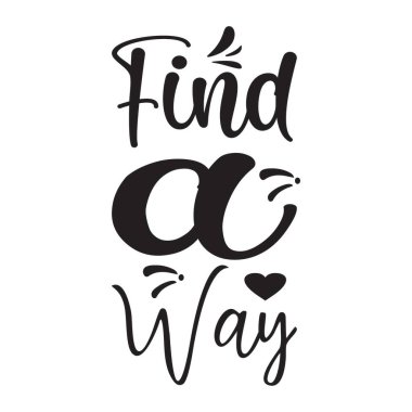 Siyah harflerin bir yolunu bul.