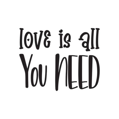 Tek ihtiyacın olan aşk, mektup alıntısı.