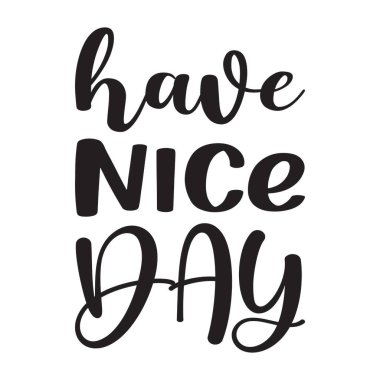 İyi günler siyah harf alıntısı