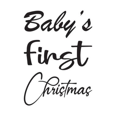 Bebeğin ilk noel mektubu.