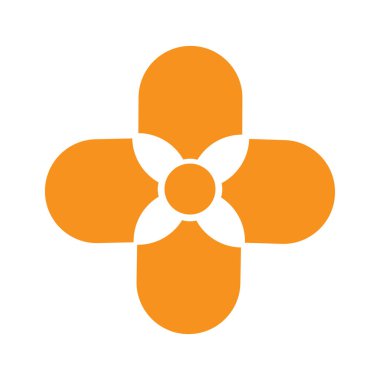 Pervane simgesi renk vektör çizimi