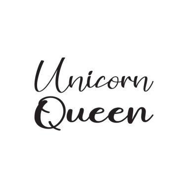 Tek boynuzlu at kraliçesi siyah harflerden alıntı yapıyor