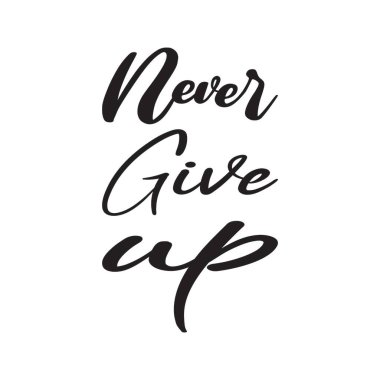 Asla siyah harf alıntısından vazgeçme