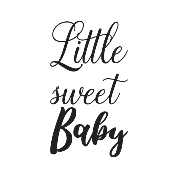 可愛い赤ちゃんの言葉 — ストックベクタ