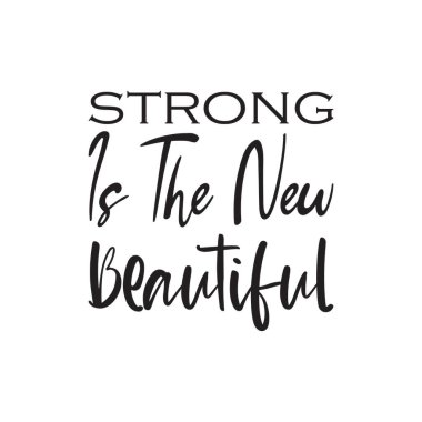 Güçlü yeni güzel siyah harf alıntısıdır.